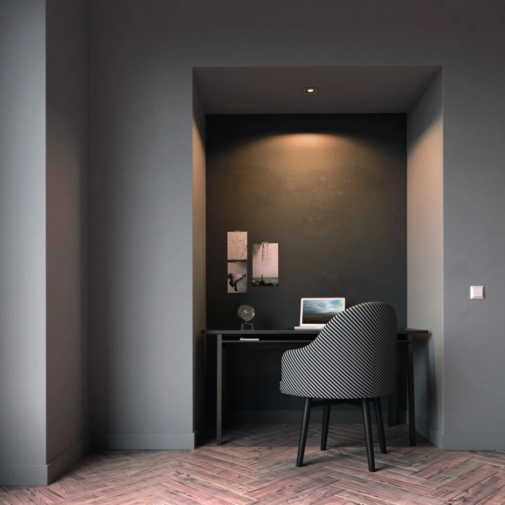 Philips Hue Ambiance White Milliskin Einbauspot Silber, 1-flammig 8 Philips Hue Ambiance White Milliskin Einbauspot Silber, 1-flammig – Bild 8