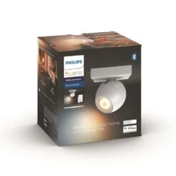 Philips Hue Buckram Deckenleuchte LED Weiß, 1-flammig, Fernbedienung -LEDVANCE Verkäufe philips hue buckram deckenleuchte 8719514339224 4
