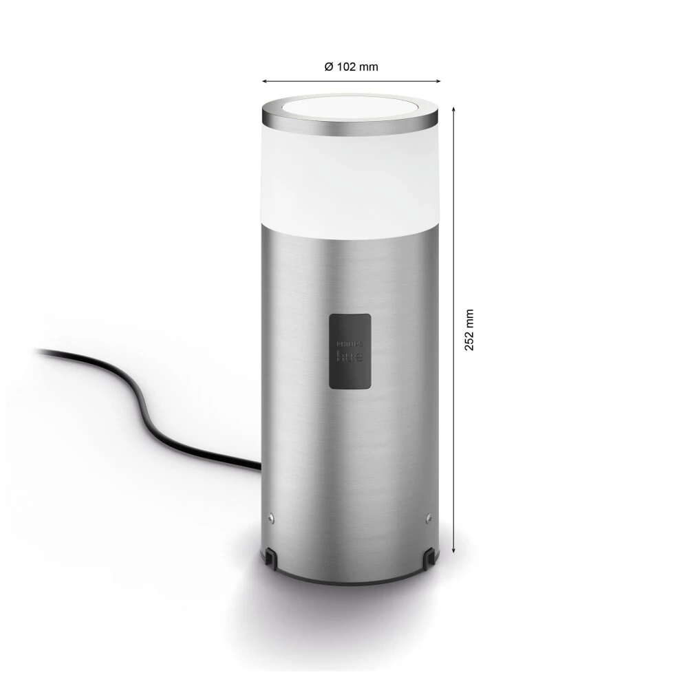 Philips Hue Calla Sockelleuchte LED Aluminium, 1-flammig, Farbwechsler 8 Philips Hue Calla Sockelleuchte LED Aluminium, 1-flammig, Farbwechsler – Bild 8