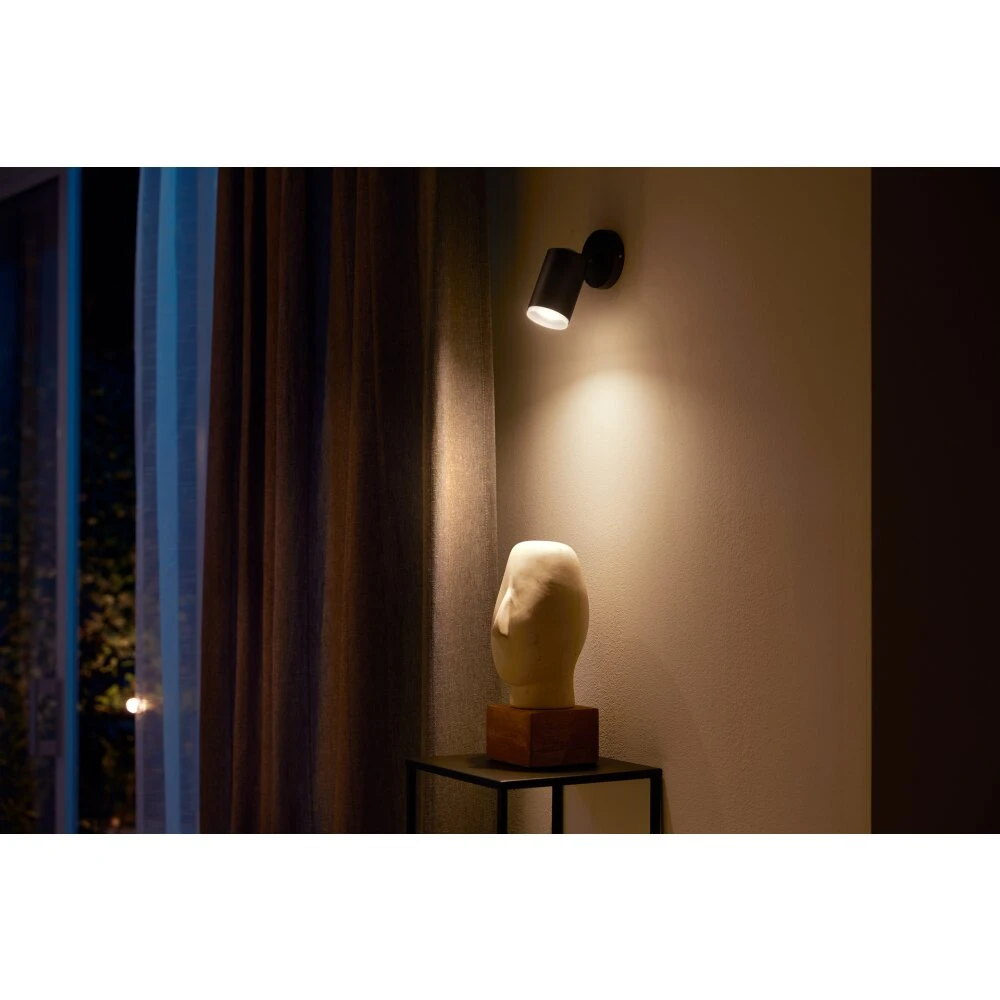 Philips Hue Fugato Deckenleuchte LED Schwarz, 1-flammig, Farbwechsler 6 Philips Hue Fugato Deckenleuchte LED Schwarz, 1-flammig, Farbwechsler – Bild 6