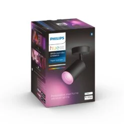 Philips Hue Fugato Deckenleuchte LED Schwarz, 1-flammig, Farbwechsler 13 Philips Hue Fugato Deckenleuchte LED Schwarz, 1-flammig, Farbwechsler -LEDVANCE Verkäufe philips hue fugato deckenleuchte 8718696171509 6