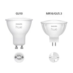 Philips Hue LED GU5.3 6,3 Watt 2000-6500 Kelvin 400 Lumen -LEDVANCE Verkäufe philips hue led gu5 3 6 3 watt 2000 6500 kelvin 400 lumen 8719514491403 5