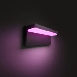 Philips Hue Nyro Außenwandleuchte LED Schwarz, 1-flammig, Farbwechsler -LEDVANCE Verkäufe philips hue nyro aussenwandleuchte 8718696174302 4