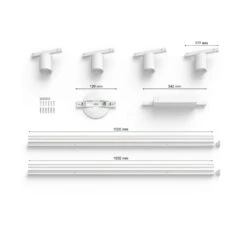 Philips Hue Perifo Basis-Set Deckenleuchte LED Weiß, 4-flammig, Farbwechsler 14 Philips Hue Perifo Basis-Set Deckenleuchte LED Weiß, 4-flammig, Farbwechsler -LEDVANCE Verkäufe philips hue perifo basis set deckenleuchte 8719514407787 4