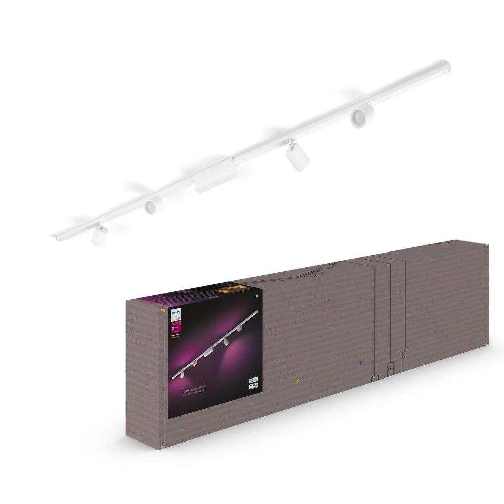Philips Hue Perifo Basis-Set Deckenleuchte LED Weiß, 4-flammig, Farbwechsler 6 Philips Hue Perifo Basis-Set Deckenleuchte LED Weiß, 4-flammig, Farbwechsler – Bild 6