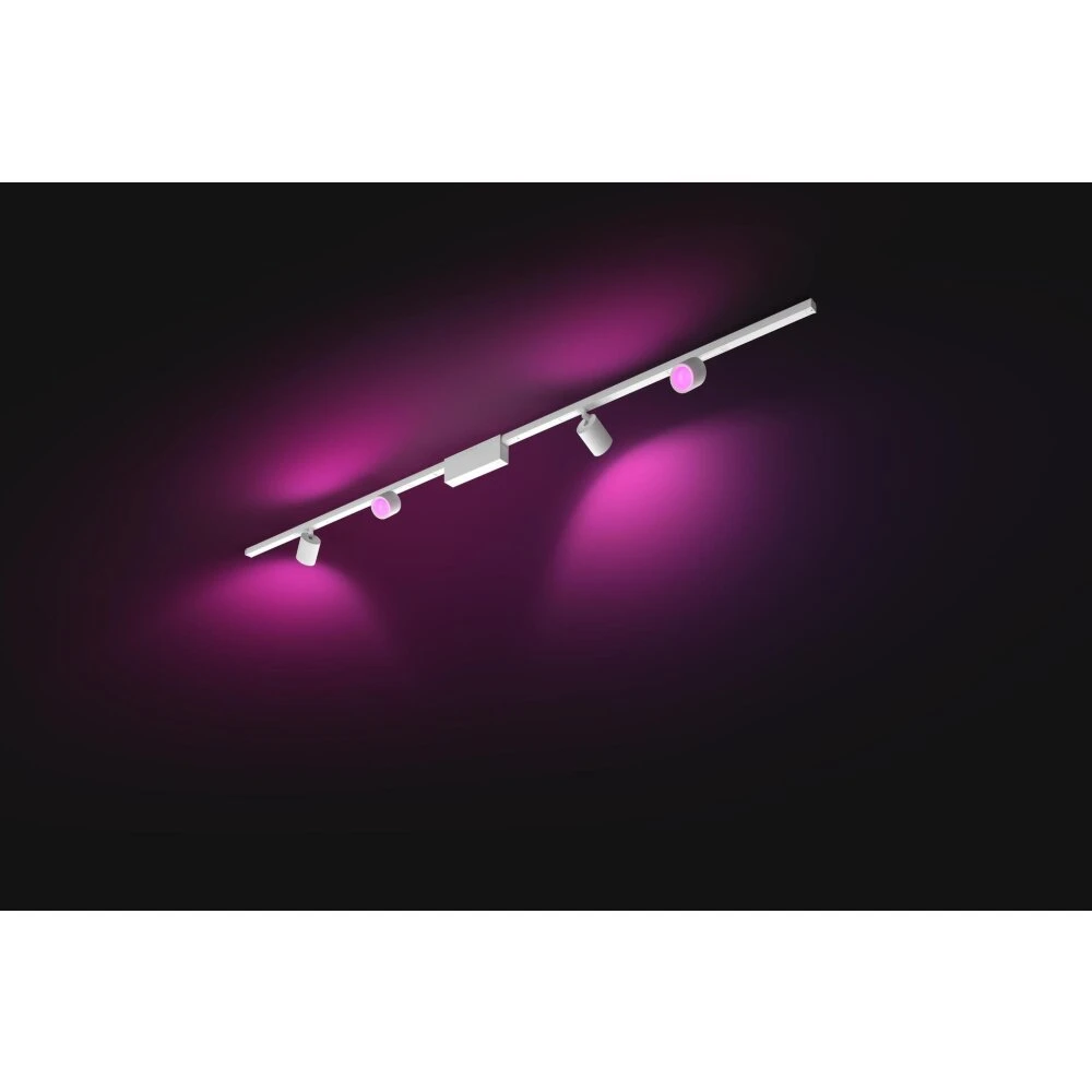 Philips Hue Perifo Basis-Set Deckenleuchte LED Weiß, 4-flammig, Farbwechsler 10 Philips Hue Perifo Basis-Set Deckenleuchte LED Weiß, 4-flammig, Farbwechsler – Bild 10