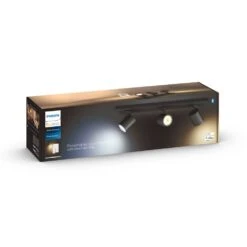 Philips Hue Runner Deckenleuchte LED Schwarz, 3-flammig, Fernbedienung -LEDVANCE Verkäufe philips hue runner deckenleuchte 8719514338401 5