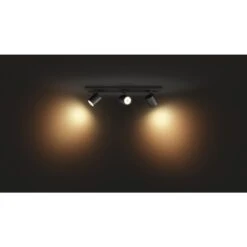 Philips Hue Runner Deckenleuchte LED Schwarz, 3-flammig, Fernbedienung -LEDVANCE Verkäufe philips hue runner deckenleuchte 8719514338401 7