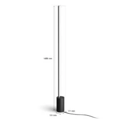 Philips Hue Signe Stehleuchte LED Schwarz, 1-flammig, Farbwechsler -LEDVANCE Verkäufe philips hue signe stehleuchte 8719514476219 5