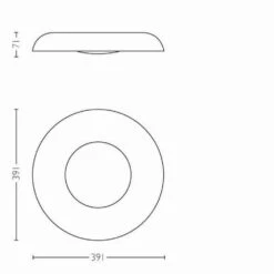 Philips Hue Still Deckenleuchte LED Aluminium, 1-flammig, Fernbedienung -LEDVANCE Verkäufe philips hue still deckenleuchte 8719514341333 9