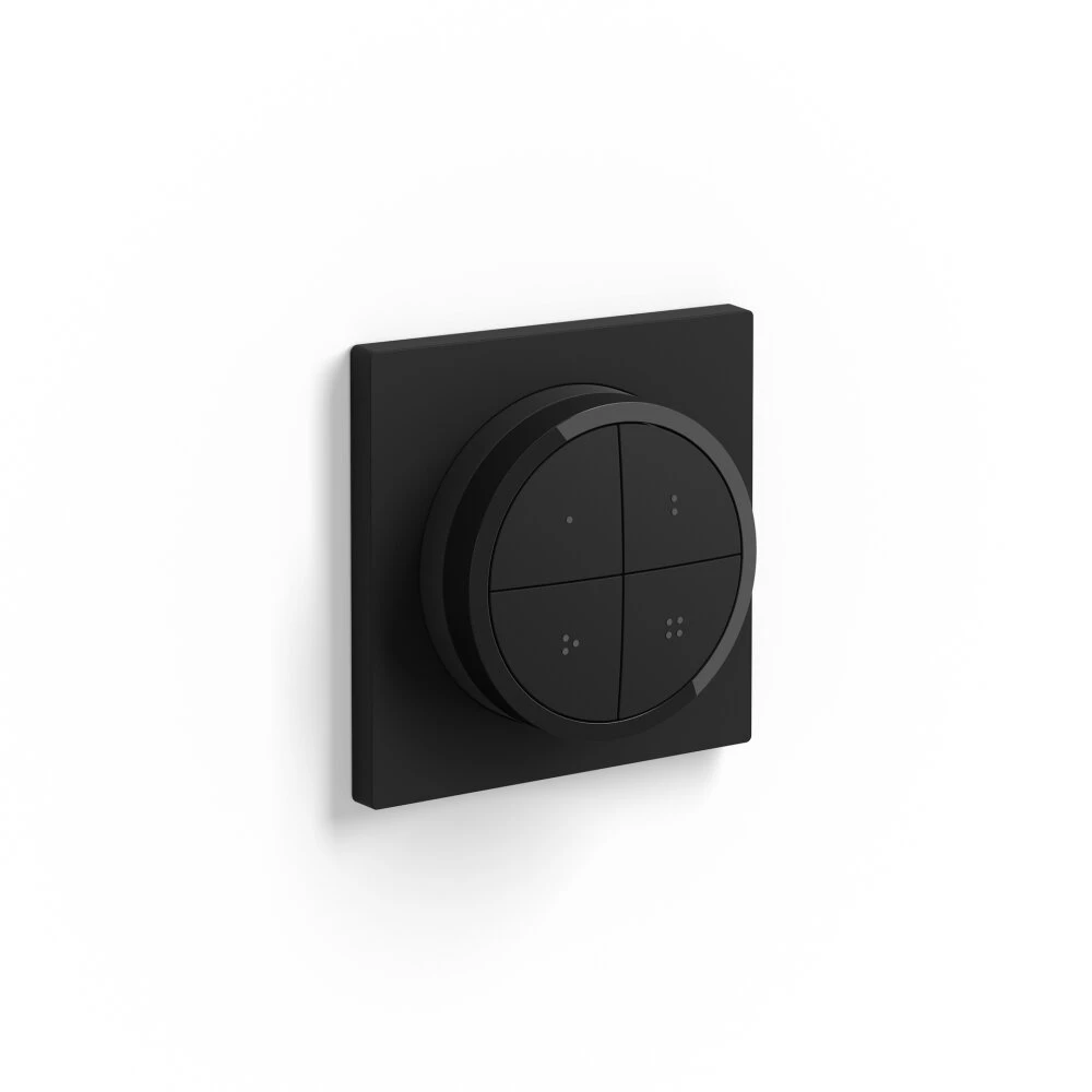 Philips Hue Tap Dial Schalter Schwarz 1 Philips Hue Tap Dial Schalter Schwarz