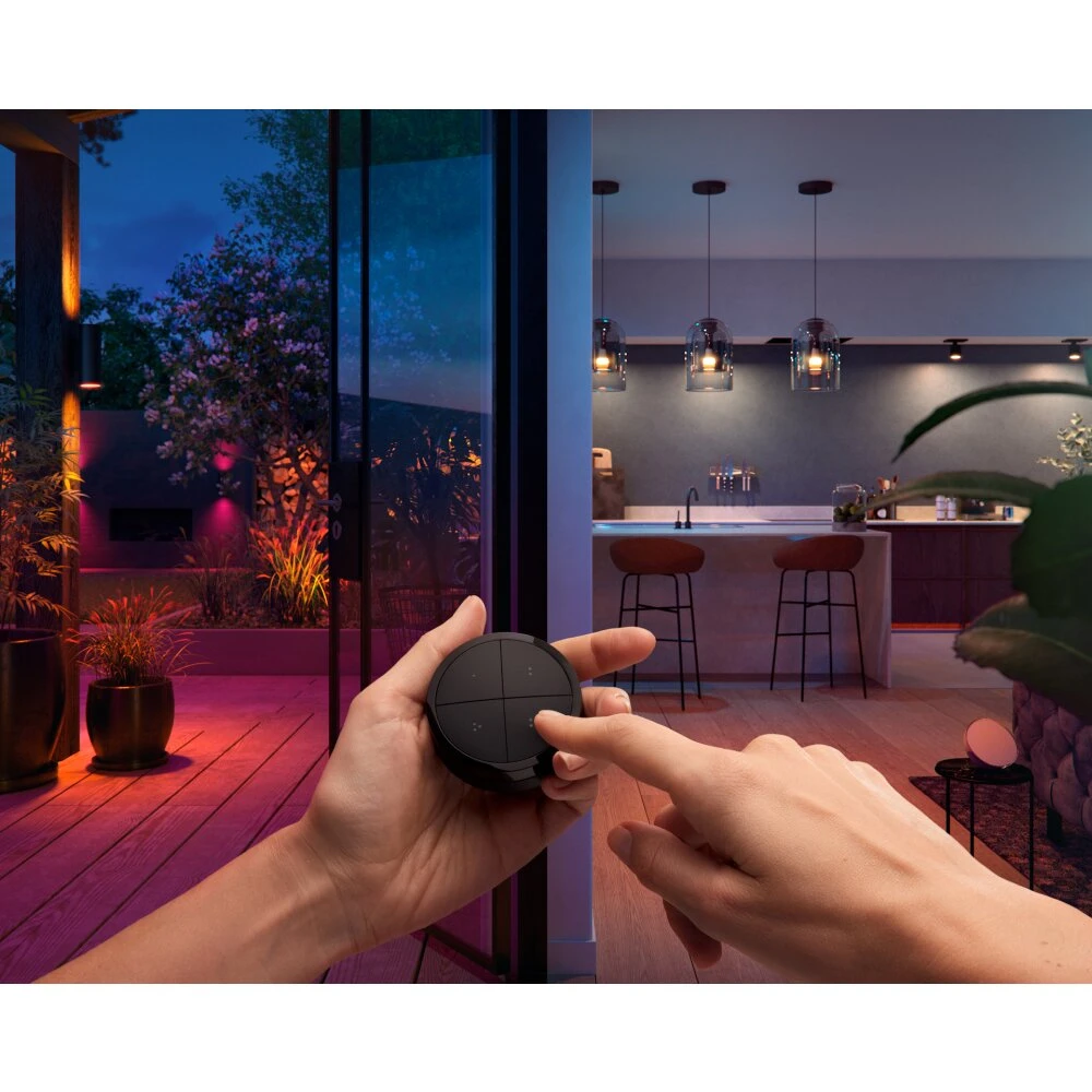 Philips Hue Tap Dial Schalter Schwarz 4 Philips Hue Tap Dial Schalter Schwarz – Bild 4