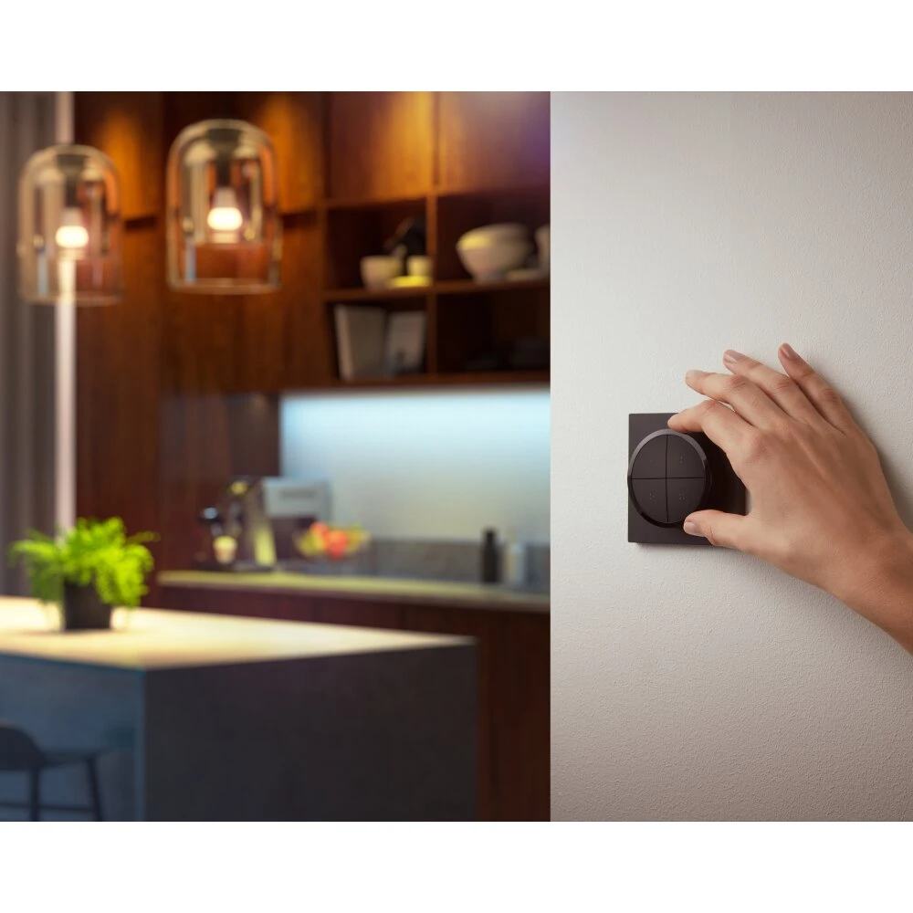 Philips Hue Tap Dial Schalter Schwarz 5 Philips Hue Tap Dial Schalter Schwarz – Bild 5