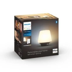 Philips Hue Wellness Tischleuchte LED Schwarz, Weiß, 1-flammig, Fernbedienung -LEDVANCE Verkäufe philips hue wellness tischleuchte 8719514341418 4