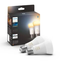Philips Hue White Ambiance 2er Set LED E27 6 Watt 2200 - 6500 Kelvin 570 Lumen -LEDVANCE Verkäufe philips hue white ambiance 2er set led e27 6 watt 2200 6500 kelvin 570 lumen 8719514328242 2