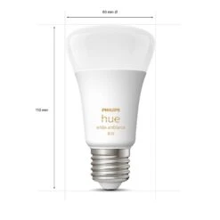 Philips Hue White Ambiance 4er Set LED E27 6 Watt 2200 - 6500 Kelvin 570 Lumen -LEDVANCE Verkäufe philips hue white ambiance 4er set led e27 6 watt 2200 6500 kelvin 570 lumen 8719514328280 3
