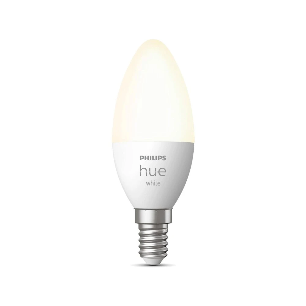 Philips Hue White LED E14 5,5 Watt 2700 Kelvin 470 Lumen 1 Philips Hue White LED E14 5,5 Watt 2700 Kelvin 470 Lumen