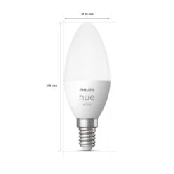 Philips Hue White LED E14 5,5 Watt 2700 Kelvin 470 Lumen 11 Philips Hue White LED E14 5,5 Watt 2700 Kelvin 470 Lumen -LEDVANCE Verkäufe philips hue white led e14 5 5 watt 2700 kelvin 470 lumen 8719514320666 3