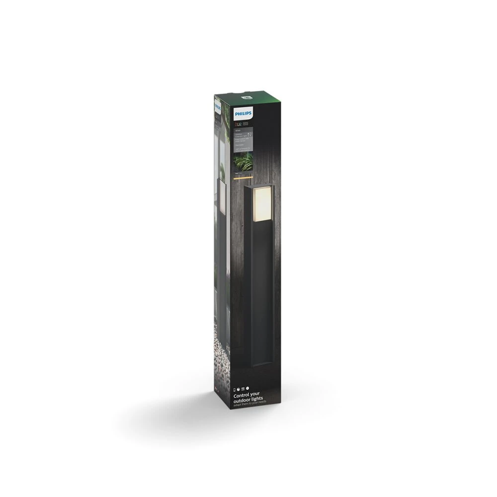 Philips Hue White Turaco Wegeleuchte LED Anthrazit, 1-flammig 5 Philips Hue White Turaco Wegeleuchte LED Anthrazit, 1-flammig – Bild 5
