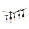 Philips WiZ String Lights Lichterkette LED Schwarz, 1-flammig, Farbwechsler