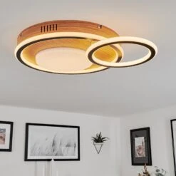 Phnhealu Deckenleuchte LED Braun, Holzoptik, 1-flammig -LEDVANCE Verkäufe phnhealu deckenleuchte h3673102 10