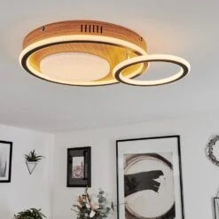 Phnhealu Deckenleuchte LED Braun, Holzoptik, 1-flammig -LEDVANCE Verkäufe phnhealu deckenleuchte h3673102 12