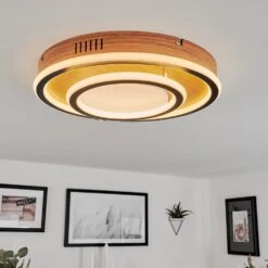 Phnhealu Deckenleuchte LED Braun, Holzoptik, 1-flammig -LEDVANCE Verkäufe phnhealu deckenleuchte h3673102 6