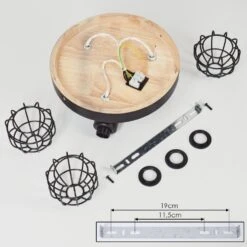 Piment Deckenleuchte Schwarz, 3-flammig -LEDVANCE Verkäufe piment deckenleuchte h3642443 4