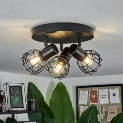 Piment Deckenleuchte Schwarz, 3-flammig -LEDVANCE Verkäufe piment deckenleuchte h3642443 8