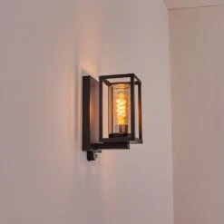 Portalis Aussenwandleuchte Schwarz, 1-flammig, Bewegungsmelder -LEDVANCE Verkäufe portalis aussenwandleuchte h3808733 12