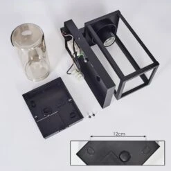 Portalis Aussenwandleuchte Schwarz, 1-flammig, Bewegungsmelder -LEDVANCE Verkäufe portalis aussenwandleuchte h3808733 4