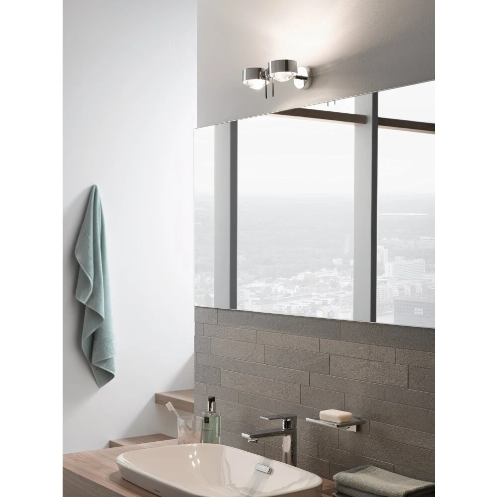 Puk Wing Twin 30 Cm Chrom Gebürstet 1 Puk Wing Twin 30 Cm Chrom Gebürstet