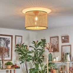 Ramila Deckenleuchte Glas 40 Cm Naturfarben, Schwarz, 1-flammig -LEDVANCE Verkäufe ramila deckenleuchte glas 40 cm h3943076 10