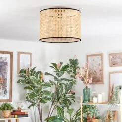 Ramila Deckenleuchte Glas 40 Cm Naturfarben, Schwarz, 1-flammig -LEDVANCE Verkäufe ramila deckenleuchte glas 40 cm h3943076 11