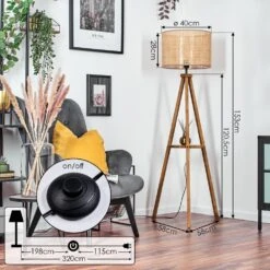 Ramila Stehleuchte Naturfarben, 1-flammig -LEDVANCE Verkäufe ramila stehleuchte h3816592 3