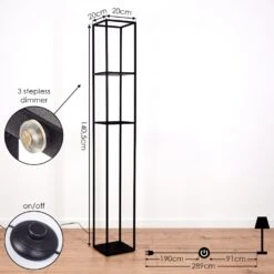 Ranquile Stehleuchte LED Schwarz, 4-flammig -LEDVANCE Verkäufe ranquile stehleuchte h3570746 3