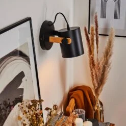 Rebbenas Wandleuchte Naturfarben, Schwarz, 1-flammig -LEDVANCE Verkäufe rebbenas wandleuchte h3546505 12