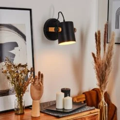 Rebbenas Wandleuchte Naturfarben, Schwarz, 1-flammig -LEDVANCE Verkäufe rebbenas wandleuchte h3546505 6