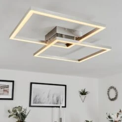 Relous Deckenleuchte LED Edelstahl, 2-flammig, Fernbedienung, Farbwechsler -LEDVANCE Verkäufe relous deckenleuchte h3672150 6