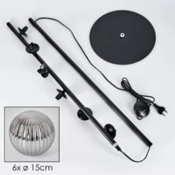 Remaisnil Stehleuchte Glas 15 Cm Rauchfarben, 6-flammig -LEDVANCE Verkäufe remaisnil stehleuchte glas 15 cm h3769249 4