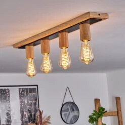 Represita Deckenleuchte Naturfarben, Schwarz, 4-flammig -LEDVANCE Verkäufe represita deckenleuchte h3697696 10