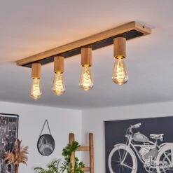 Represita Deckenleuchte Naturfarben, Schwarz, 4-flammig -LEDVANCE Verkäufe represita deckenleuchte h3697696 6