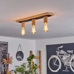 Represita Deckenleuchte Naturfarben, Schwarz, 3-flammig -LEDVANCE Verkäufe represita deckenleuchte h3698488 13