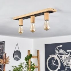 Represita Deckenleuchte Naturfarben, Schwarz, 3-flammig -LEDVANCE Verkäufe represita deckenleuchte h3698488 9