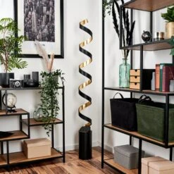 Rezat Stehleuchte LED Schwarz-Gold, 1-flammig -LEDVANCE Verkäufe rezat stehleuchte h3307281 4