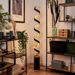 Rezat Stehleuchte LED Schwarz-Gold, 1-flammig -LEDVANCE Verkäufe rezat stehleuchte h3307281 6