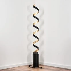 Rezat Stehleuchte LED Schwarz-Gold, 1-flammig -LEDVANCE Verkäufe rezat stehleuchte h3307281 7