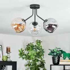 Ripoll Deckenleuchte Glas 15 Cm Bernsteinfarben, Klar, Rauchfarben, 3-flammig -LEDVANCE Verkäufe ripoll deckenleuchte glas 15 cm h3884331 11