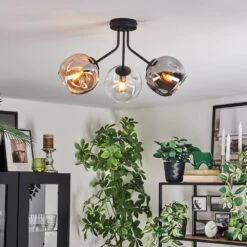 Ripoll Deckenleuchte Glas 15 Cm Bernsteinfarben, Klar, Rauchfarben, 3-flammig -LEDVANCE Verkäufe ripoll deckenleuchte glas 15 cm h3884331 12