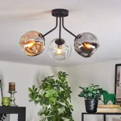 Ripoll Deckenleuchte Glas 15 Cm Bernsteinfarben, Klar, Rauchfarben, 3-flammig -LEDVANCE Verkäufe ripoll deckenleuchte glas 15 cm h3884331 8